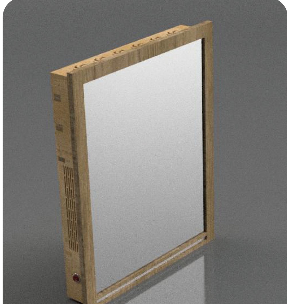 Wall-mounted air sterilizer